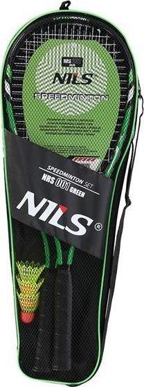Produktbild Nils Rinkinys für Crossminton NRS001 2 Schläger + Federbälle + žalias-Koffer