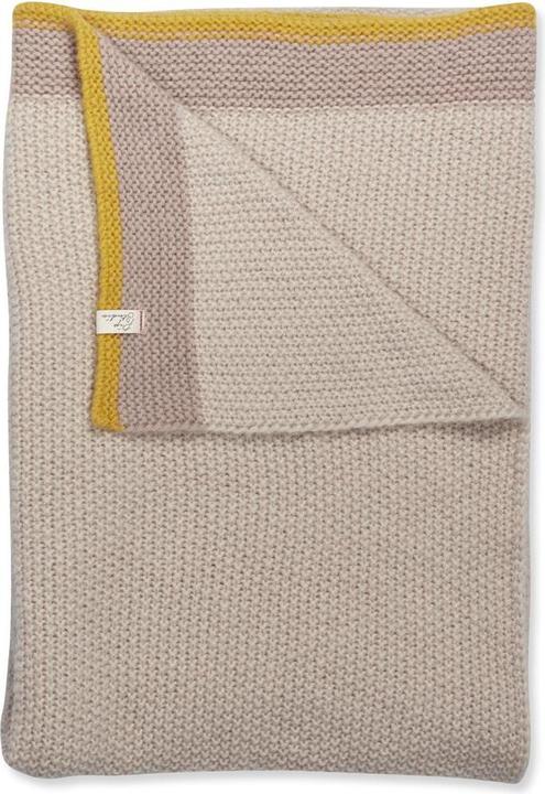 Produktbild PIP Studio Bonnuit Tagesdecke gestrickt Throw white 130x170cm (1Stück) (130 x 170 cm)
