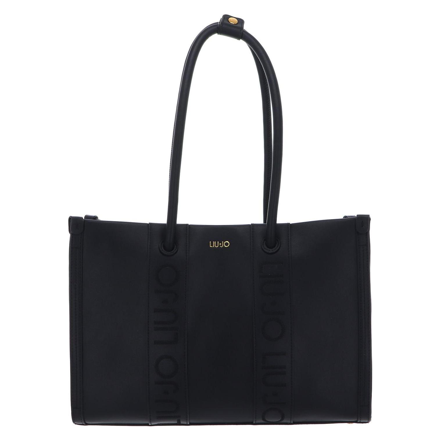 Liu Jo, Damen, Handtasche, Tanisha Shopping Bag, Schwarz