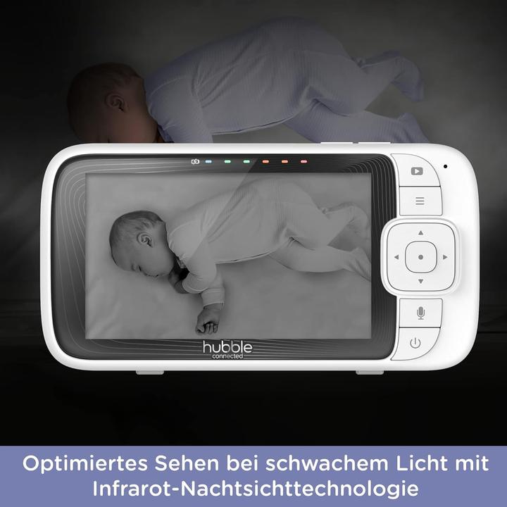 Actual product image Hubble Connected Baby Monitor mit Kamera und Smartphone-App (Video & Audio)