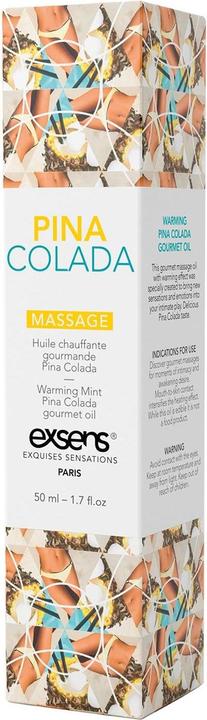 Productafbeelding Exsens Erotische Massageolie Piña Colada (50 ml)