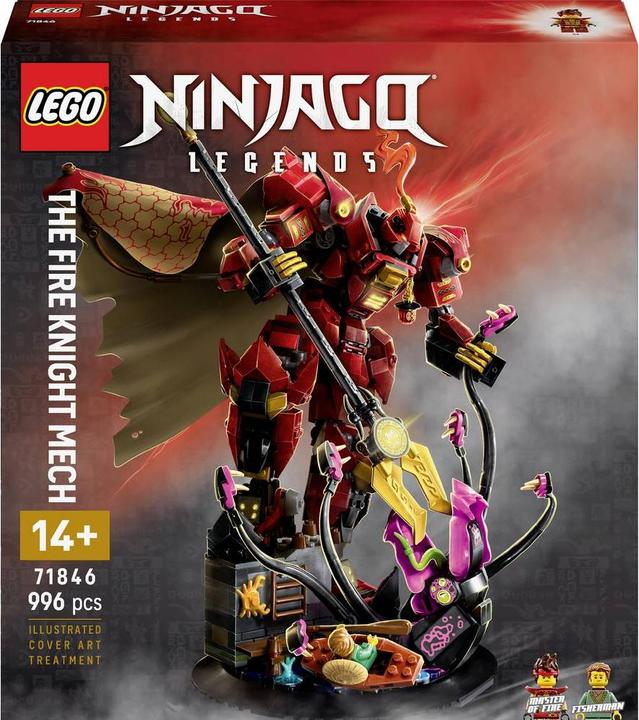 Actual product image LEGO 71846 ® NINJAGO The Fire Knight Mech (71846, LEGO Ninjago)