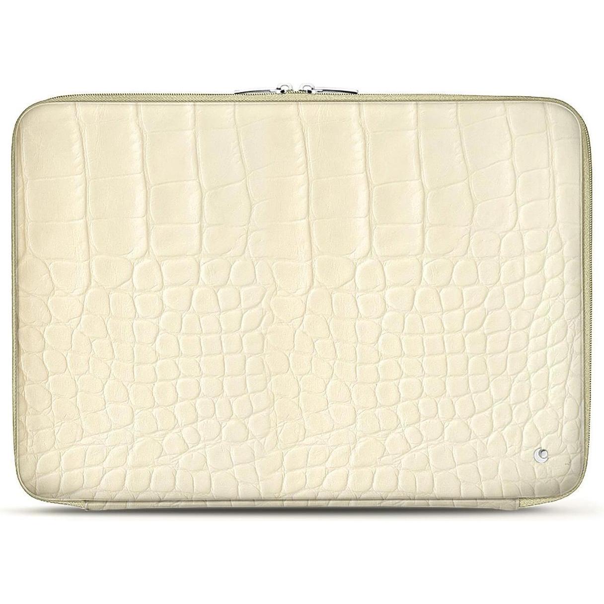 Noreve Lederschutzsleeve, Notebooktasche, Weiss