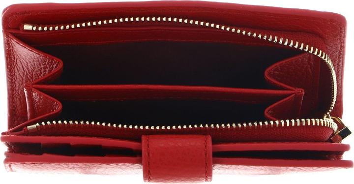 Actual product image Coccinelle Metallic Soft Mini Wallet Grained Leather