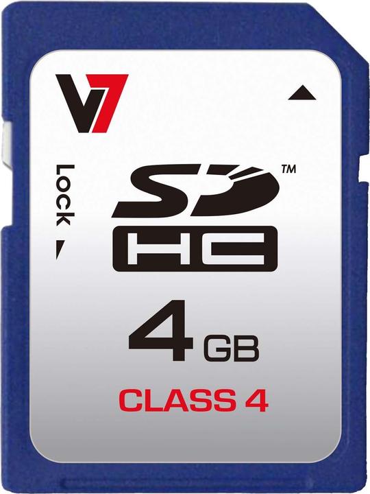 Immagine prodotto V7 Sdhc Cl4 (4 GB, SDHC)