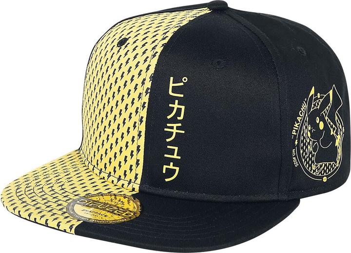Actual product image Pokémon Block Pikachu Snapback (One size)
