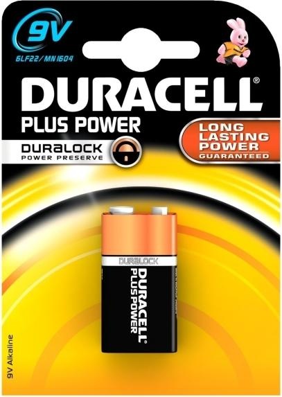 Actual product image Duracell Plus (1 pcs., 9V Block)