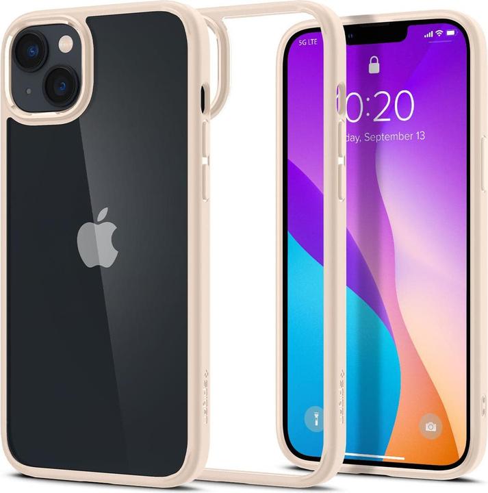 Actual product image Spigen Ultra Hybrid Case for Apple iPhone 14 Plus - sand beige (Apple iPhone 14 Pro)
