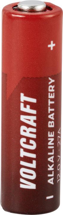 Produktbild Voltcraft Spezial-Batterie 27 A Alkali-Mangan 12 V 20 mAh 1 St. (1 Stk., A27, 20 mAh)