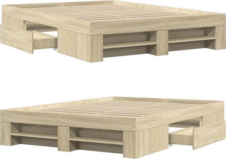 Actual product image vidaXL Bedstead (135 x 190 cm)