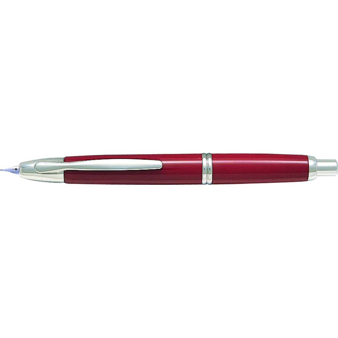 Pilot, Schreibstifte, Capless Rhodium B silber/rot (Rot/Silber, 1 x)