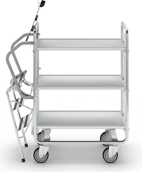 Actual product image HelgeNyberg SERIES 100 step trolley (200 kg)