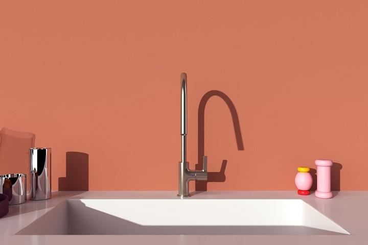 Produktbild Ideal Standard Hochauslauf-Drehküchenarmatur mit BlueStart und EasyFix+ für Energieeinsparung