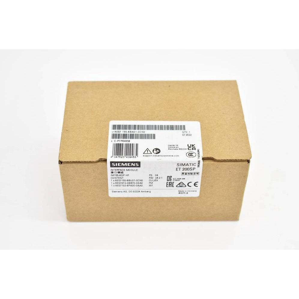 Thumbnail - Siemens SIMATIC ET 200SP, Bundle PROFIBUS IM, IM155-6DP HF, max. 32 Peripheriemodule 6ES7155-6BA01-0CN0, Netzwerk Switch
