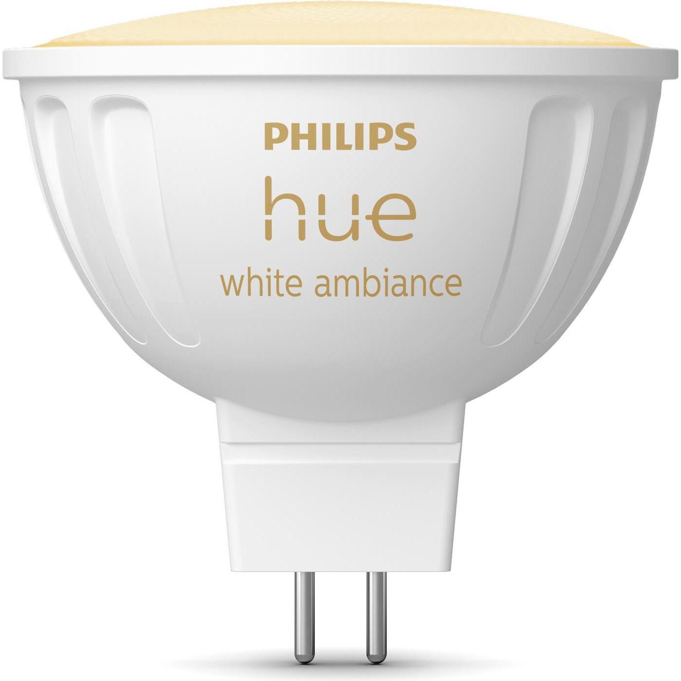 Philips Hue, Lampadina, White Ambiance (GU5.3, 400 lm, 1 x)
