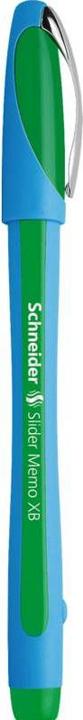 Image du produit Schneider Stylo à bille Slider Memo (Vert, Bleu, 1 x)