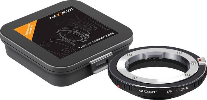 Actual product image K&F Concept High Precision Lens Adapter Mount, L/M-EOS R