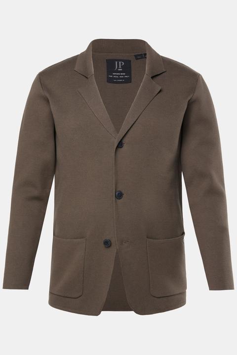 Produktbild JP1880 Stricksakko, FLEXNAMIC®, Business, Milano-Strick, Reverskragen (7XL)