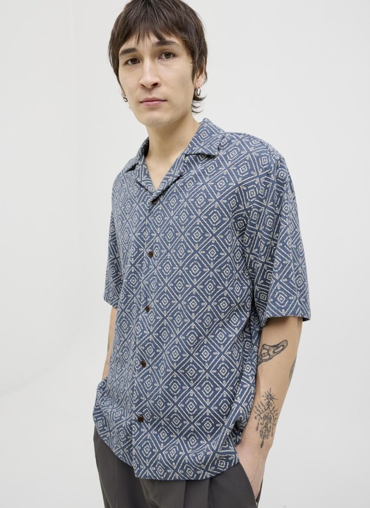 Image du produit Jack & Jones Jprbluvincent Print Resort S/S Shirt Sn (L)