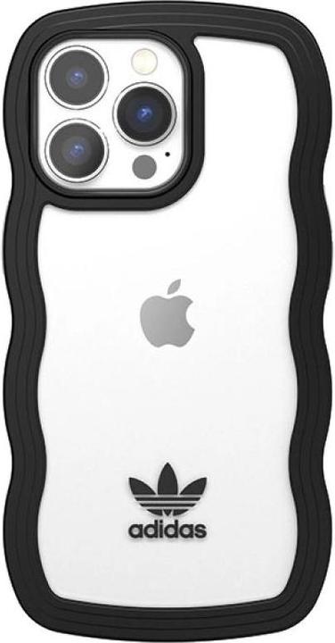 Produktbild Adidas OR Wavy Case iPhone 13 Pro /13 6,1" czarny-przezroczysty/black-transparent 51900 (Apple iPhone 13 Pro)