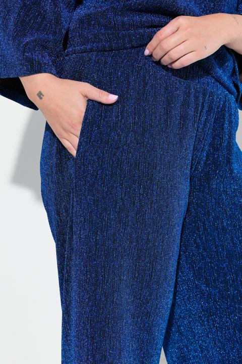 Produktbild Miamoda Hose, weites Bein, Glitzereffekt, Elastikbund (50)