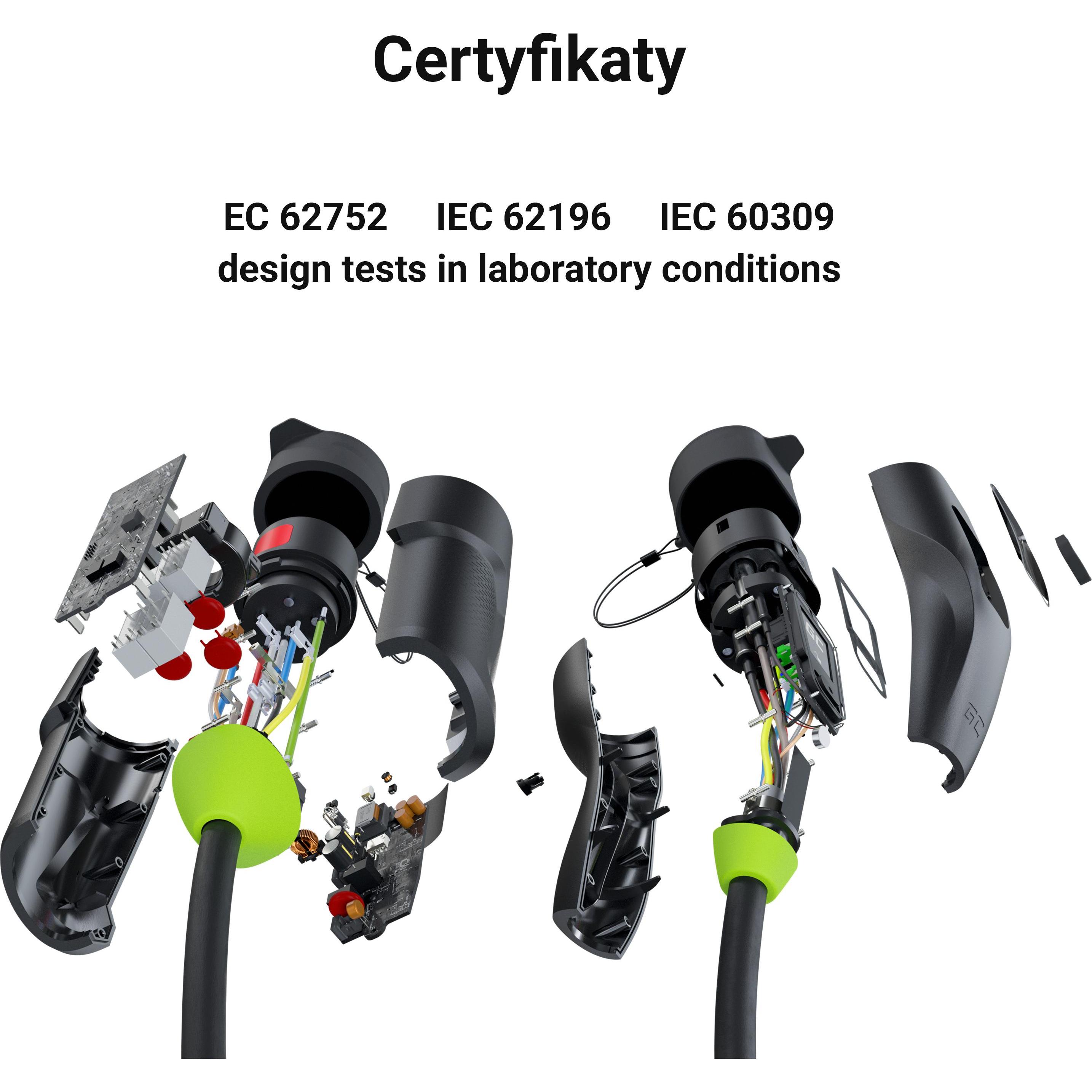 Thumbnail - GreenCell, Elektroauto Ladestation, Habu (Typ 2, 11 kW, 16 A, CEE 16)