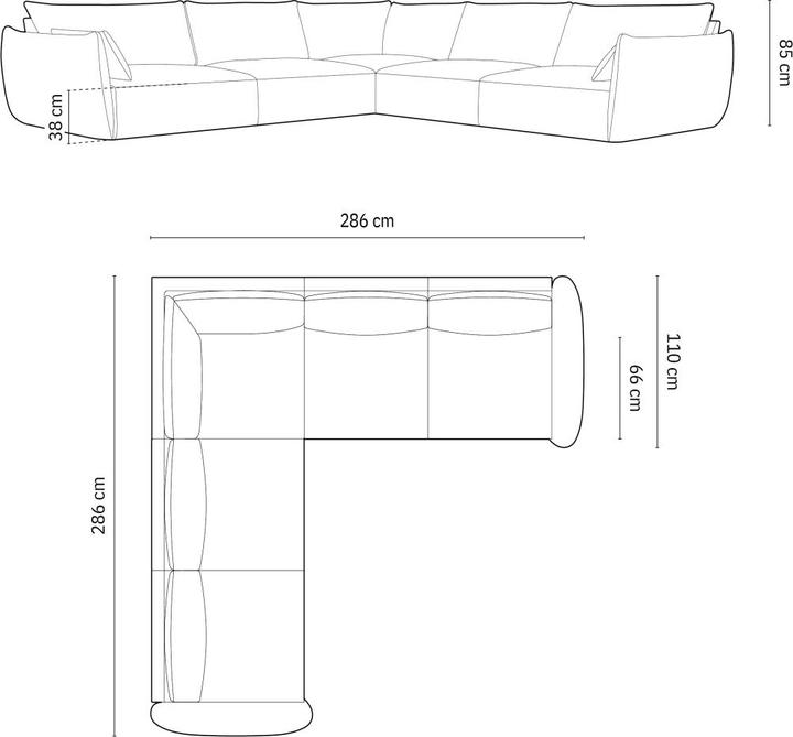 Produktbild Cosmopolitan Design Matera (Ecksofa)