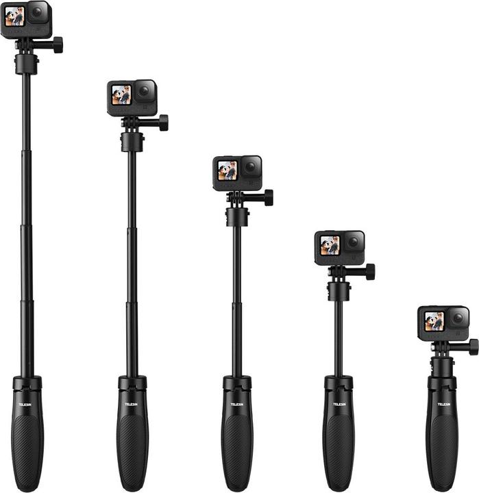 Produktbild Telesin Mini quick release desktop tripod/Selfie stick