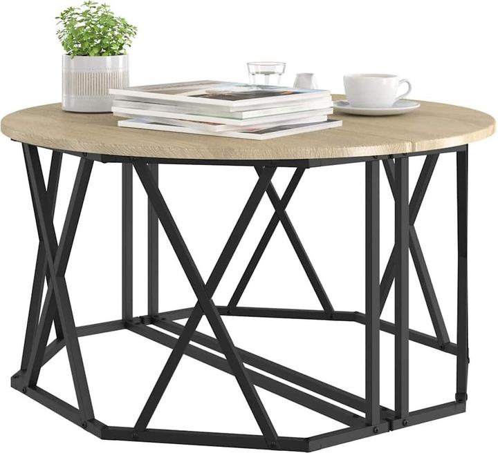 Immagine prodotto vidaXL Tavolino da caffè (80 x 80 x 42 cm)