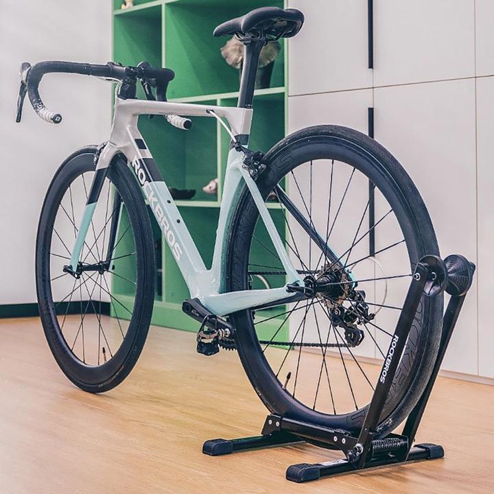 Actual product image Rockbros 27210001001 Folding Bicycle Stand - Black