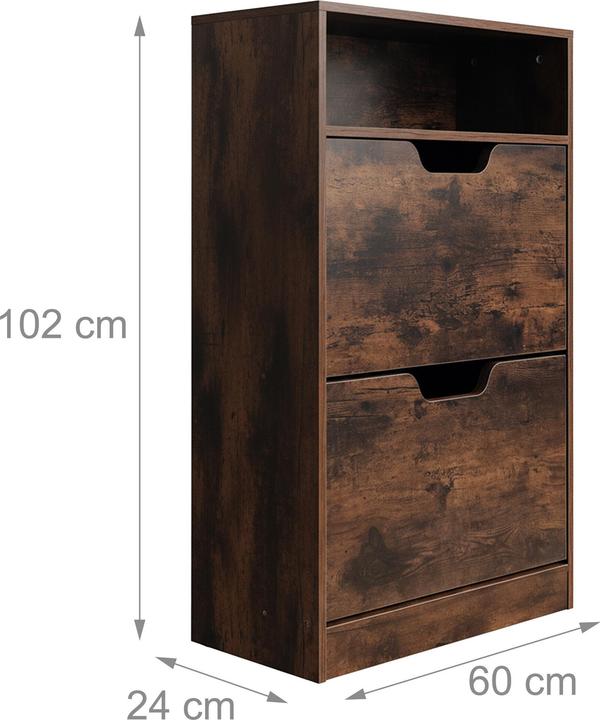Produktbild Relaxdays Schuhschrank (60 x 24 x 102 cm)
