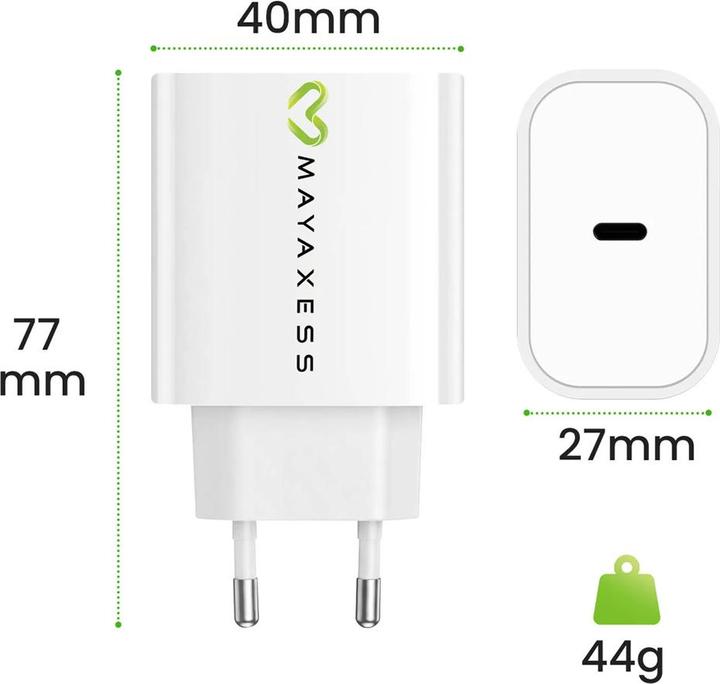 Produktbild Mayaxess Pixel 7 Ladegerät + Kabel (20 W)