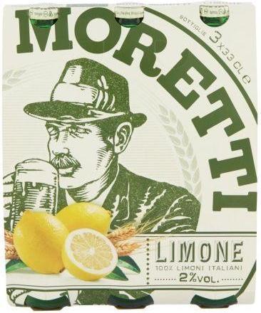 Birra Moretti Lime shandy (24 x 33 cl)