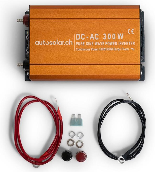 Actual product image Autosolar 300 Watt 12V inverter