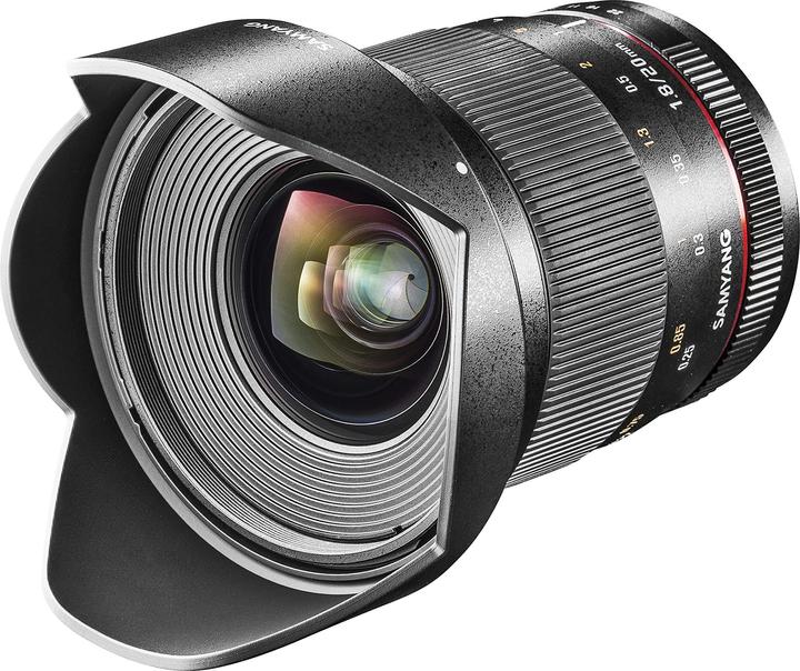 Immagine prodotto Samyang 20mm f/1.8 ED AS UMC Canon EF (Canon EF, Full-frame)