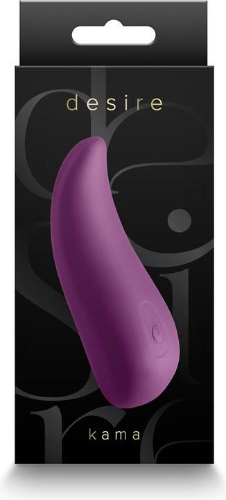 Actual product image NS Novelties Desire Kama: Luxurious Purple Vibrator Purple