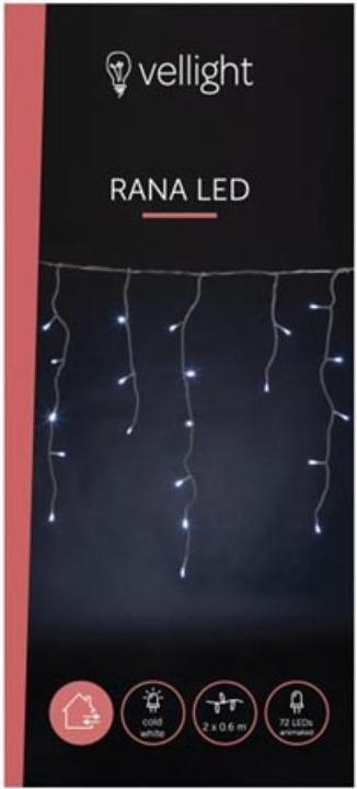 Actual product image Vellight Rana LED - 2 x 0.6 m - 72 LEDs - white - transparent cable - modulator - 24 V (0.60 m)