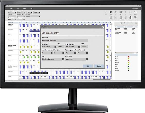 Actual product image Safescan TimeMoto TM-818