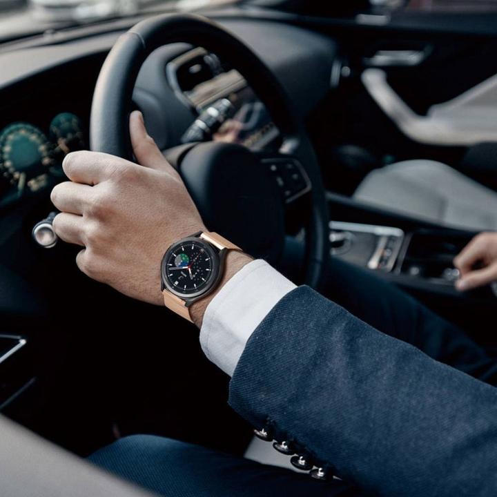 Immagine prodotto Dux Ducis Serie Milanese (22 mm, 45 mm, Acciaio inossidabile, Ingranaggio S3 Classic, Gear S3 Frontier, Galaxy Watch 3)