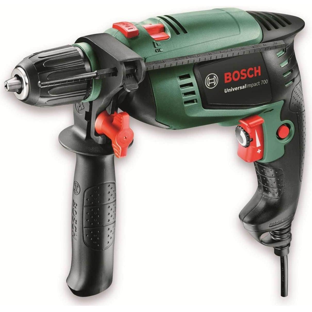 Bosch Home & Garden, Bohrmaschine + Akkuschrauber, Schlagbohrmaschine UniversalImpact 700 (Netzbetrieb)