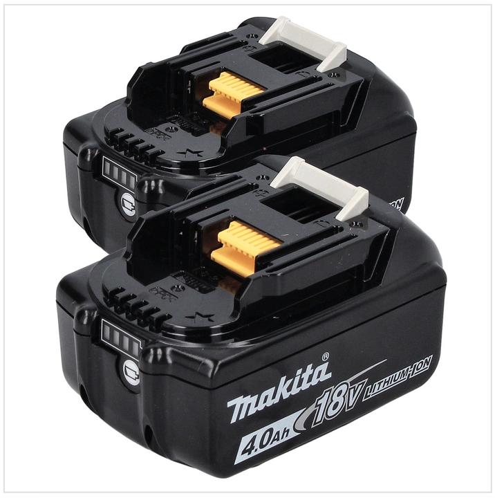 Produktbild Makita DML 810 M Akku LED Flächenlicht 18 / 36 V ( 2 x 18 V ) 5500 lm IP54 + 2x Akku 4,0 Ah - ohne (5500 lm)