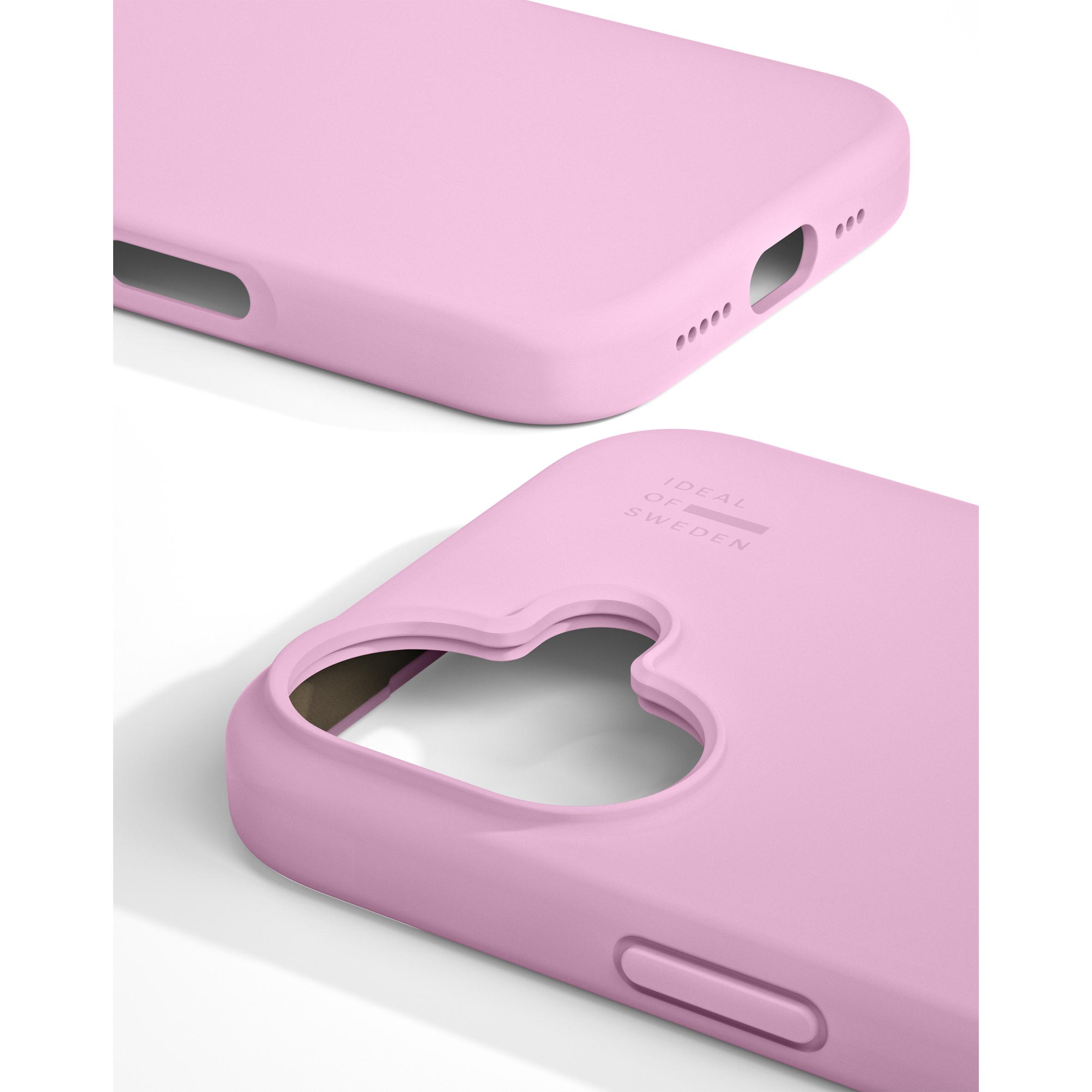 Thumbnail - iDeal Of Sweden iPhone 16 Silicone Case - Bubble Gum Pink (Apple iPhone 16), Smartphone Hülle, Rosa