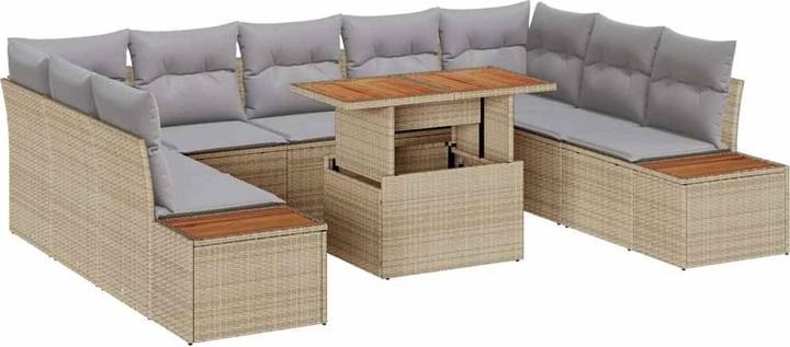 Produktbild vidaXL 10-teiliges Garten Essset (100 x 55 x 73 cm)