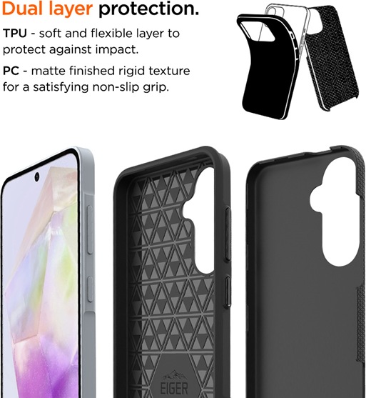 Actual product image Eiger North Case (Samsung Galaxy A36, Samsung Galaxy A56)