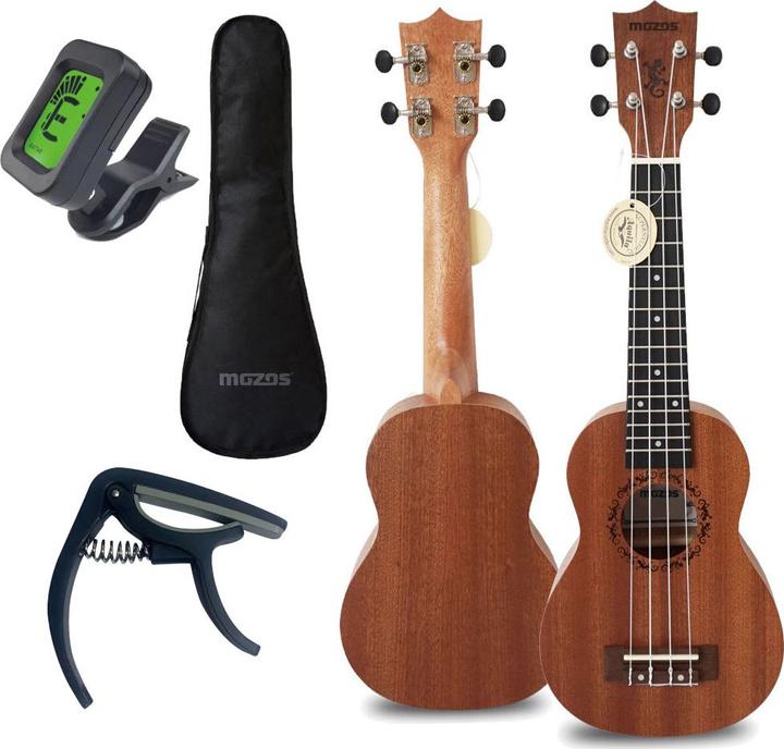 Produktbild Mozo Gecko Sopran-Ukulele-Kit (Sopran, Soprano)