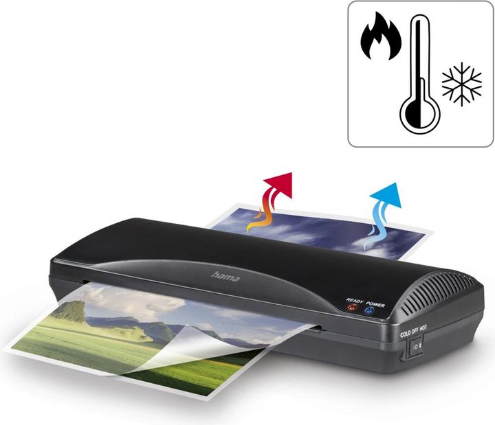 Immagine prodotto Hama Laminatrice Casa & Ufficio DIN A4/250 (80 - 125 µm, A4, A5, A6)