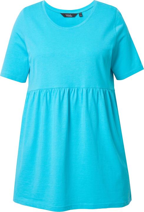 Produktbild Ulla Popken T-Shirt, A-Linie, elastische Naht, Rundhals, Halbarm (58)