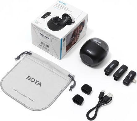 Image du produit Boya BY-WM3T-U2 - Kit pour Type-C 2 x émetteur / 1x récepteur / 1x boîtier (BY-WM3T-U2)