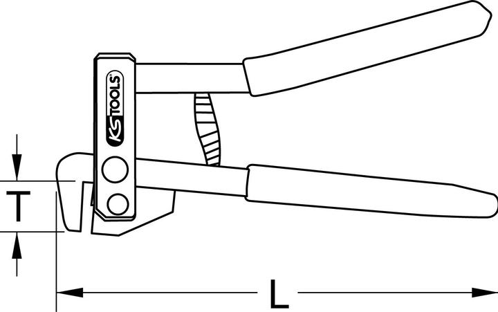 Image du produit KS Tools 118.0056 (220 mm)