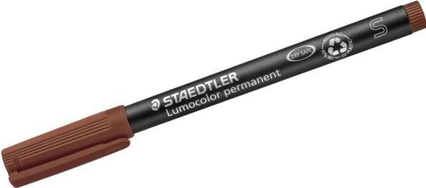 Image du produit Staedtler Lumocolor permanent (Marron, 0.40 mm, 1 x)